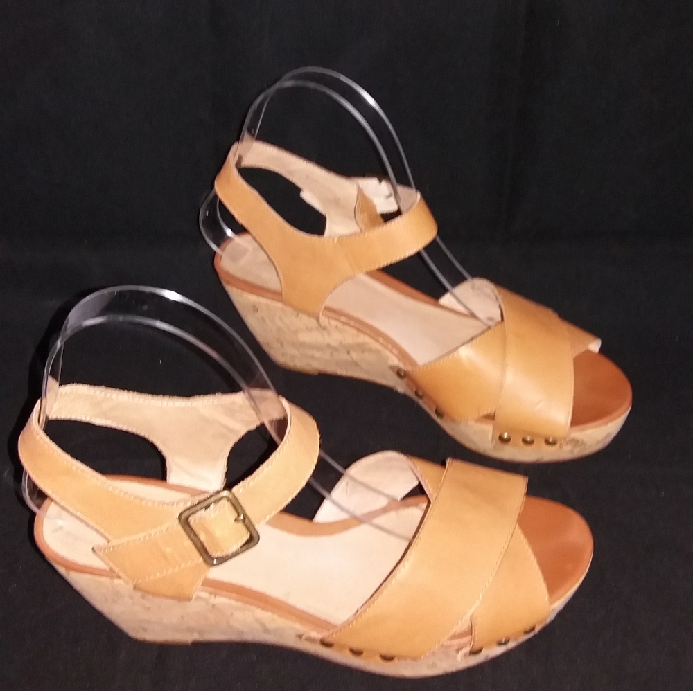Aldo Camel Cork Wedges - Picture 7 of 9